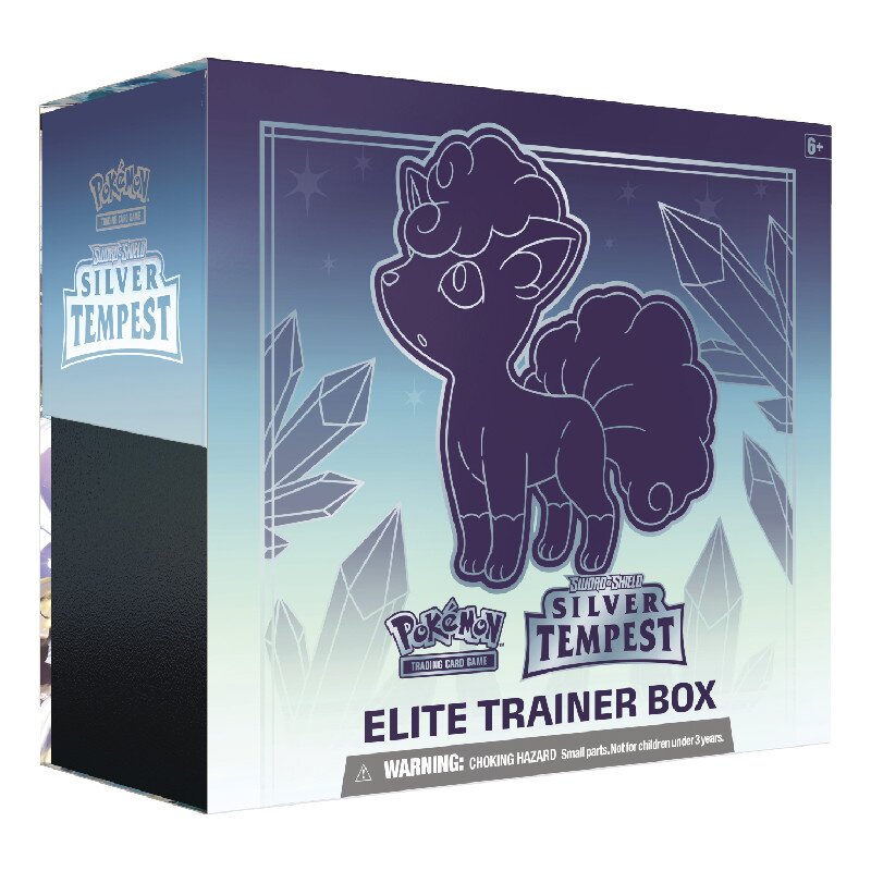 Pokemon Sword & Shield 12: Silver Tempest Elite Trainer Box