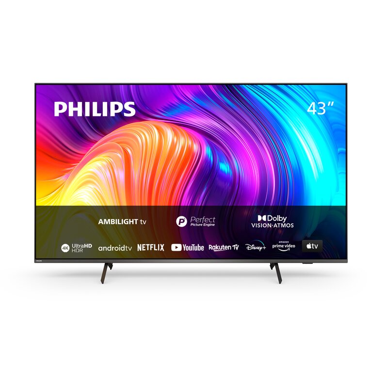 Philips 43″ 43PUS8517/12 / 4K / LED / 60 Hz / Ambilight