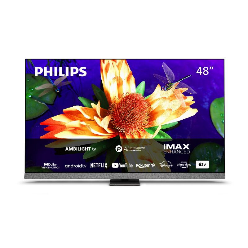 Philips 48″ 48OLED907/12 / 4K / OLED / 120 Hz / Ambilight