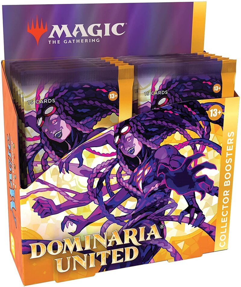Magic the Gathering: Dominaria United Collector Display (12 boosters)