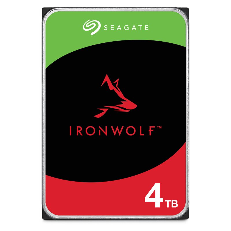 Seagate IronWolf 4TB / 256MB / 5400 RPM / ST4000VN006