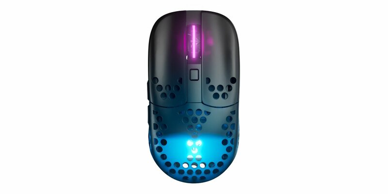 Xtrfy MZ1 Wireless RGB Rail Gaming Mouse – Black