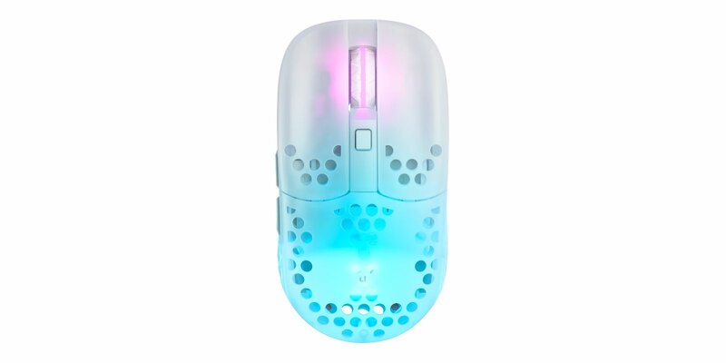 Xtrfy MZ1 Wireless RGB Rail Gaming Mouse – White