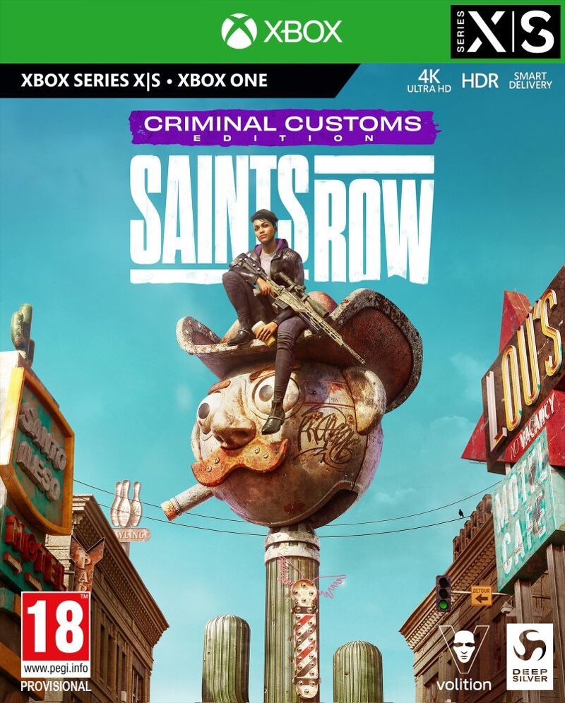 Saints Row (Criminal Customs Edition) (XBSX) + Förbokningserbjudande – Nyckelring