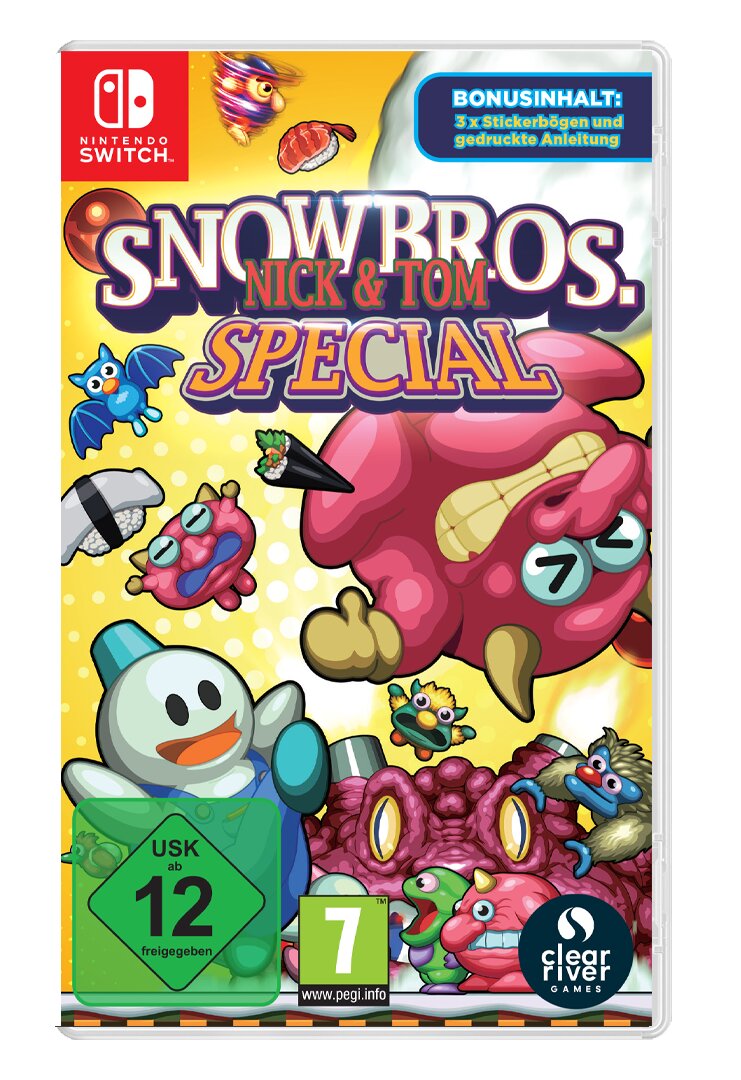 Clear River Games Snow Bros Nick & Tom Special (Switch)