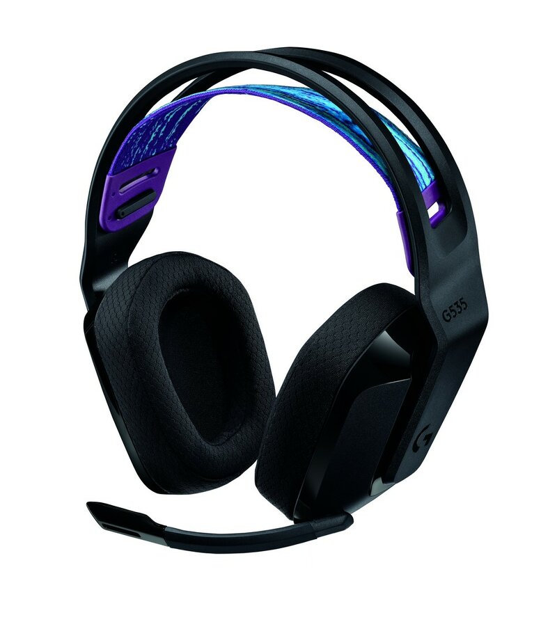 Logitech G535 Lightspeed Wireless Gaming Headset – Black