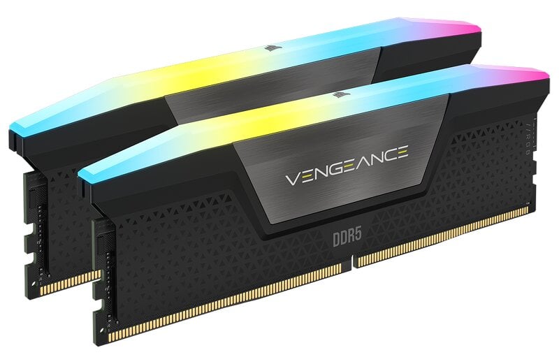 Corsair Vengeance RGB 32GB (2x16GB) / 6000MHz / DDR5 / CMH32GX5M2B6000C40 – Black