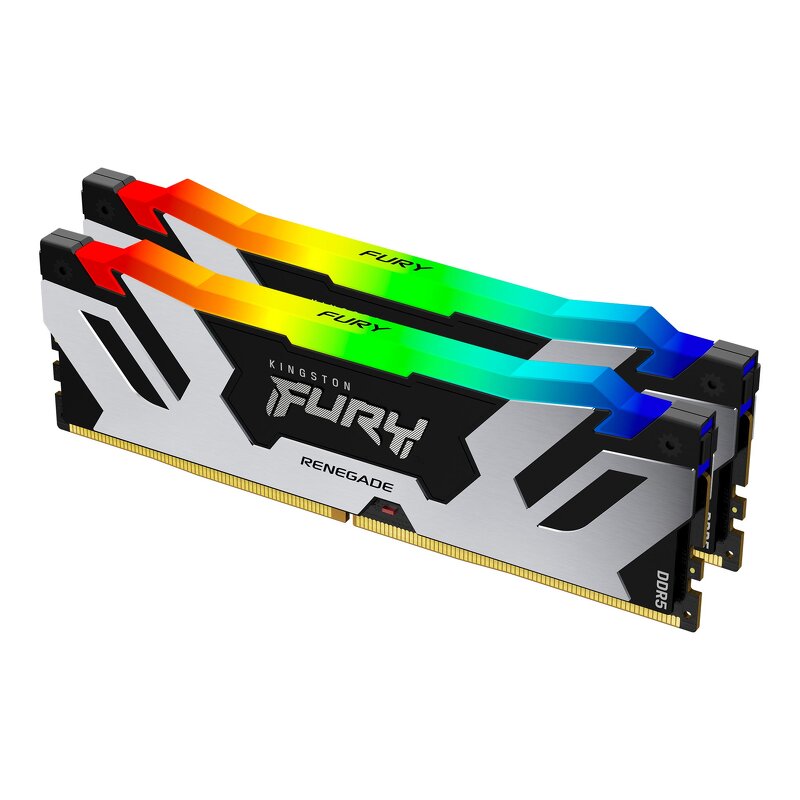 Läs mer om Kingston Fury Renegade RGB 32GB (2x16GB) / 6000MHz / DDR5 / CL32 / KF564C32RSAK2-32