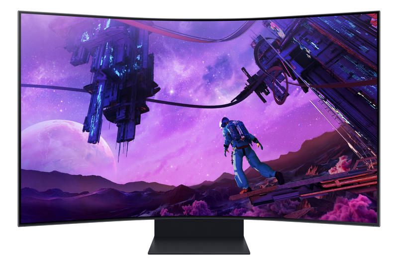 Product Image for Samsung Odyssey Ark Curved / 55" / VA / 3840 x 2160 / 165 Hz / 1ms / 4xHDMI / FreeSync / Justerbar