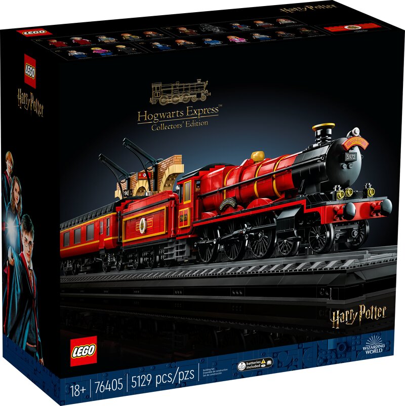 Läs mer om LEGO Ideas Hogwartsexpressen – samlarutgåva 76405