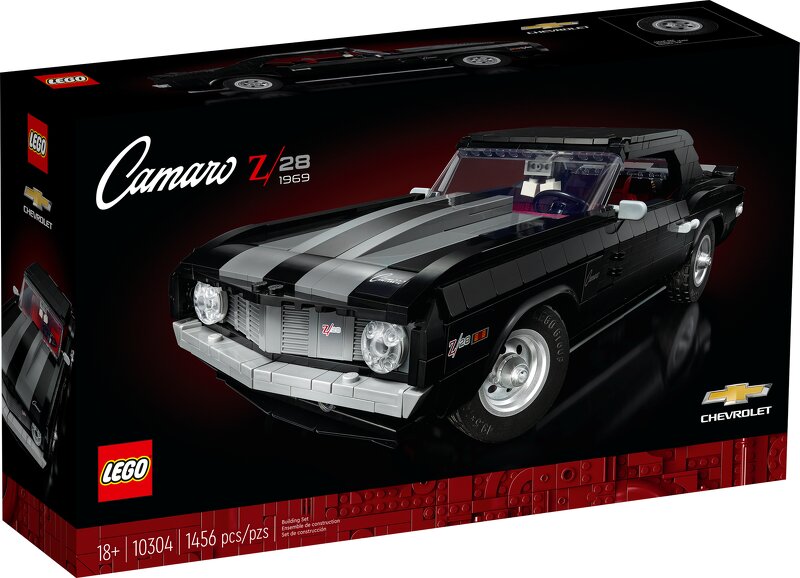 Läs mer om LEGO Icons Chevrolet Camaro Z28 10304