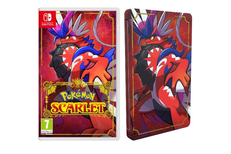 Nintendo Pokémon Scarlet + Steelbook (Switch)