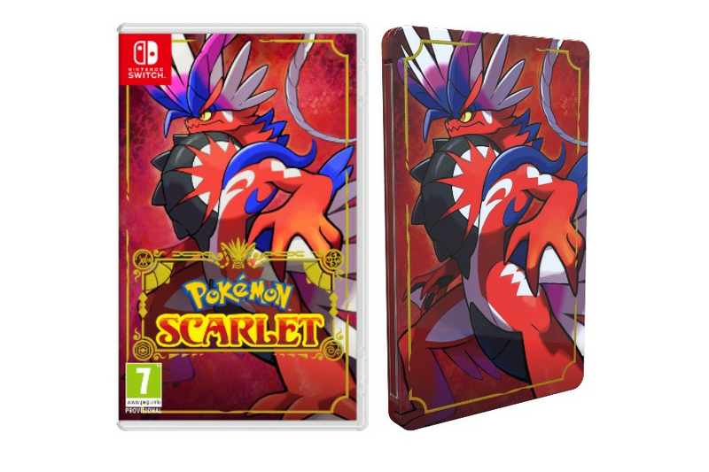 Product Image for Pokémon Scarlet + Steelbook (Switch)