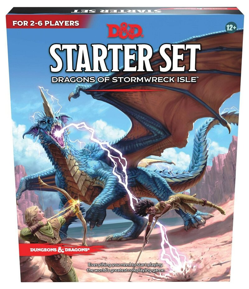 Läs mer om Dungeons & Dragons Starter Set - Dragons of Stormwreck Isle (5th Edition)
