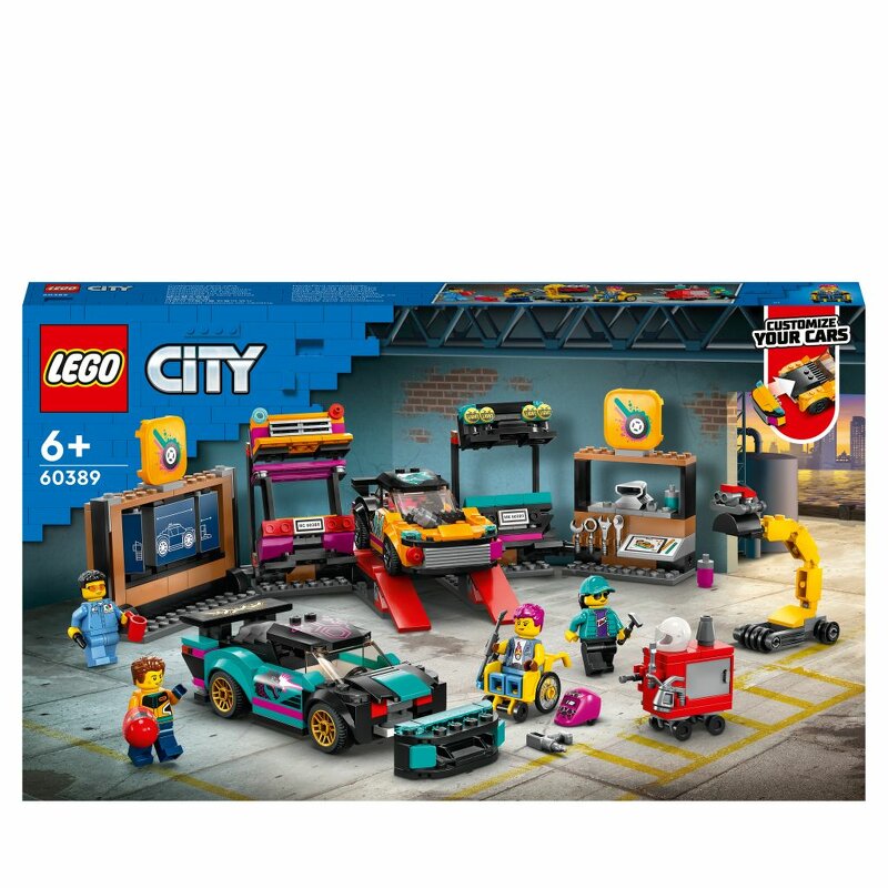 Läs mer om LEGO City Specialbilverkstad 60389