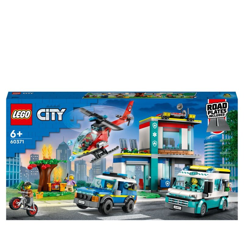 LEGO City Utryckningsfordonens högkvarter 60371