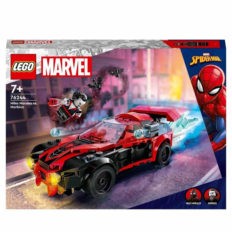 Läs mer om LEGO Super Heroes Miles Morales mot Morbius 76244