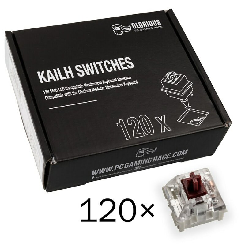Glorious Kailh Speed Copper Switches (120 pcs)