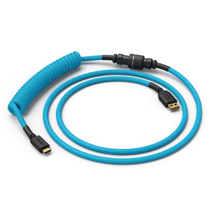 Glorious Coil Cable - Electric Blue