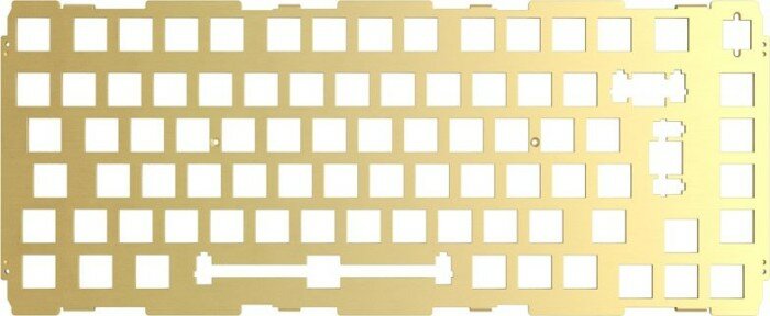 Glorious GMMK Pro 75% – Brass Switch Plate ISO