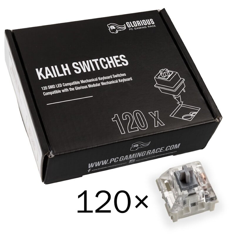 Glorious Kailh Speed Silver Switches (120 pcs)