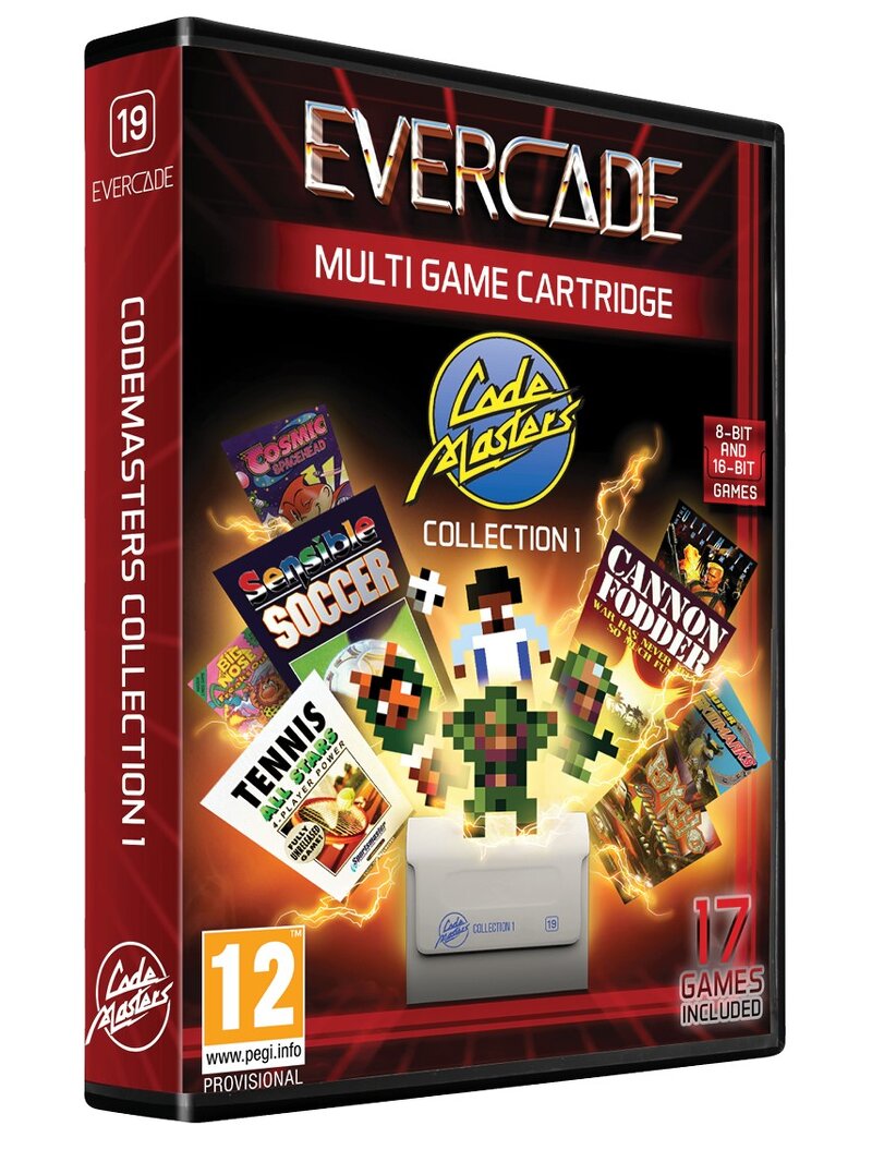 Blaze Evercade Codemasters Cartridge