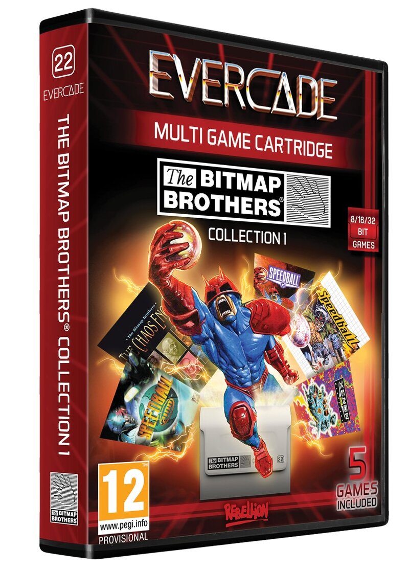 Blaze Evercade Bitmap Brothers Cartridge 1