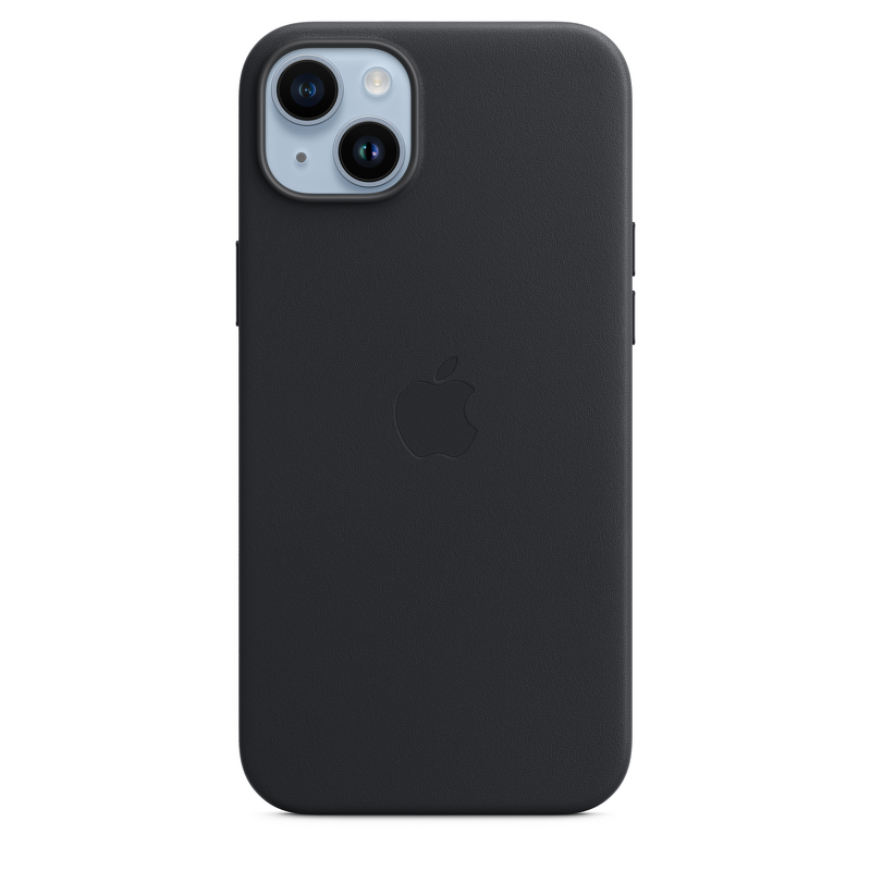 Product Image for Apple iPhone 14 Plus Leather Case med MagSafe - Midnight