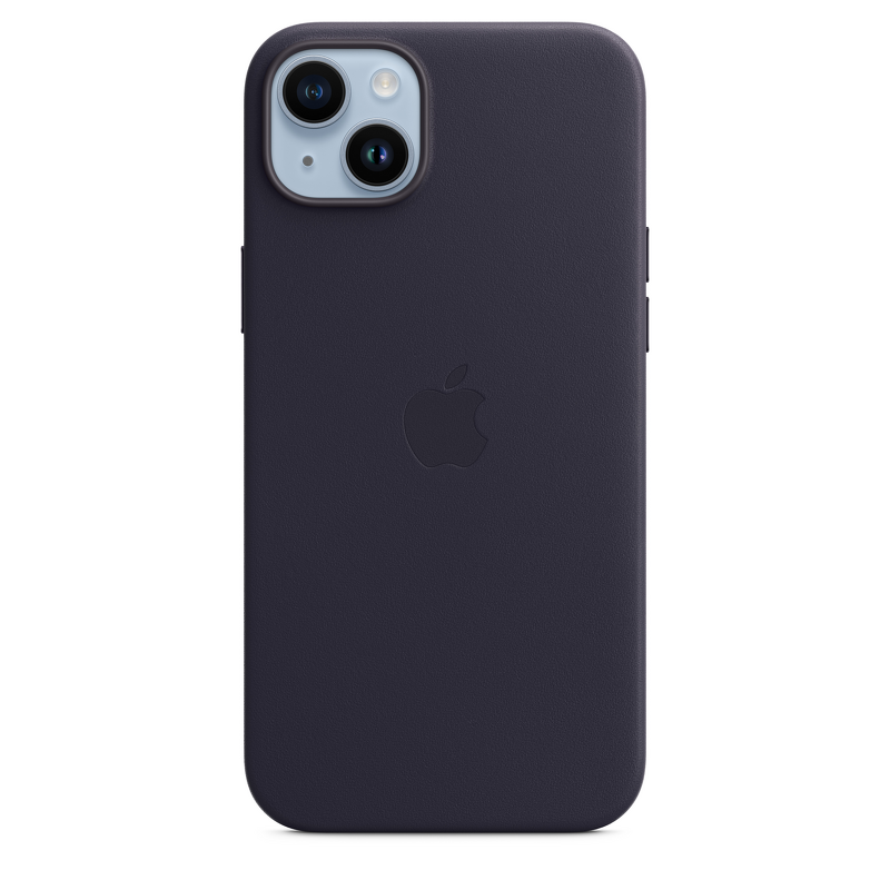 Product Image for Apple iPhone 14 Plus Leather Case med MagSafe - Ink