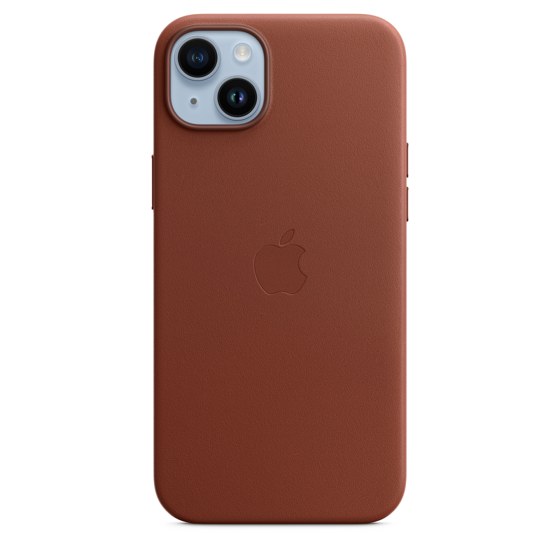 Product Image for Apple iPhone 14 Plus Leather Case med MagSafe - Umber