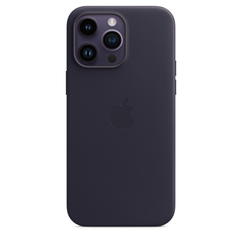 Product Image for Apple iPhone 14 Pro Max Leather Case med MagSafe - Ink