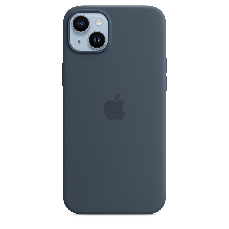 Product Image for Apple iPhone 14 Plus Silicone Case med MagSafe - Storm Blue