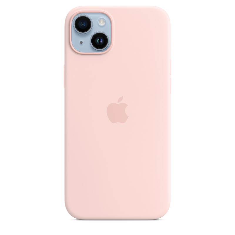 Product Image for Apple iPhone 14 Plus Silicone Case med MagSafe - Chalk Pink
