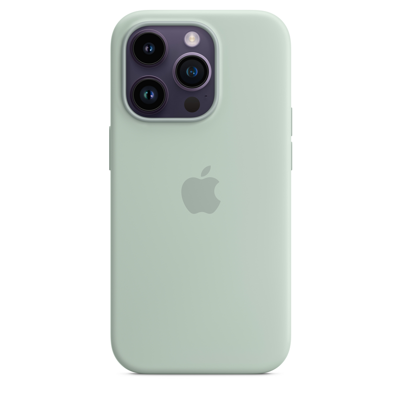 Product Image for Apple iPhone 14 Pro Silicone Case med MagSafe - Succulent