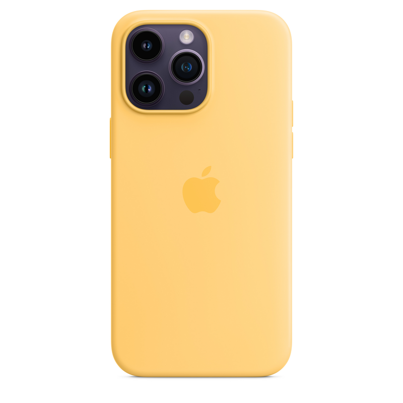 Product Image for Apple iPhone 14 Pro Max Silicone Case med MagSafe - Sunglow