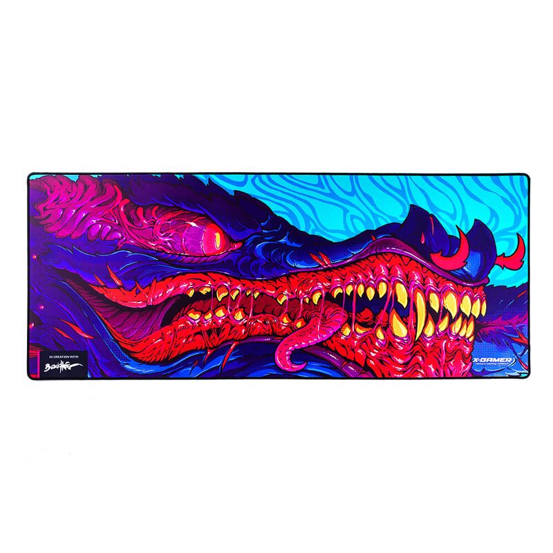 Läs mer om X-GAMER Mousepad Dragon Fin 1100x450 cm
