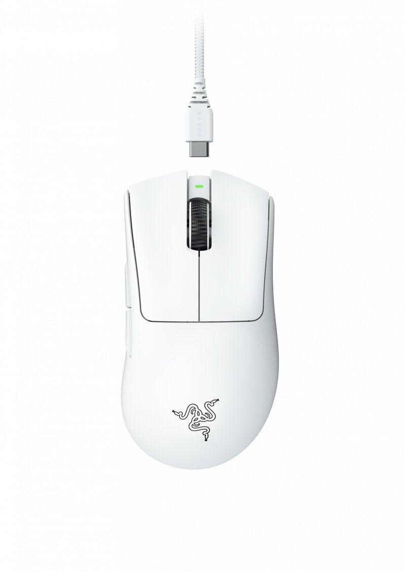 Razer Deathadder V3 Pro Lightweight Wireless Mouse - White