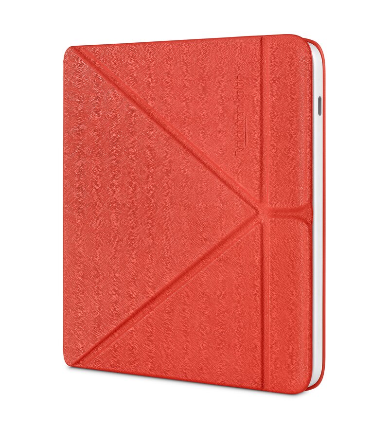 SleepCover Case For Kobo Libra 2 - Poppy Red