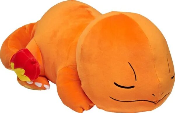 Läs mer om Pokemon: Sleeping Charmander 45 cm Plush