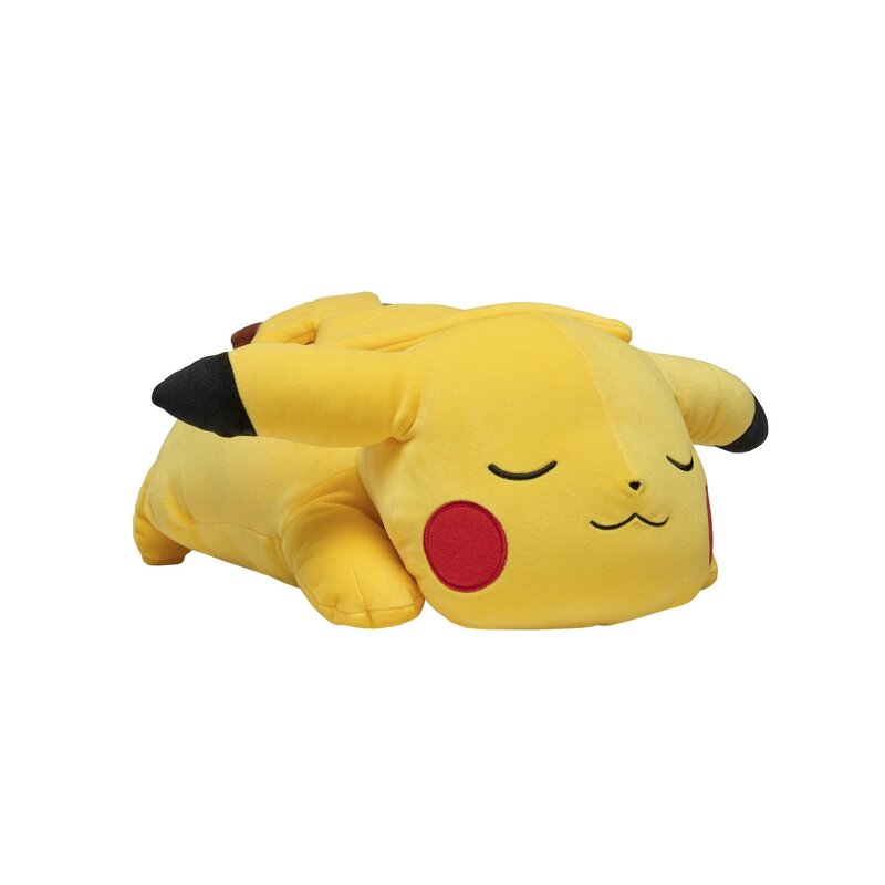 Läs mer om Pokemon: Sleeping Pikachu 45 cm Plush
