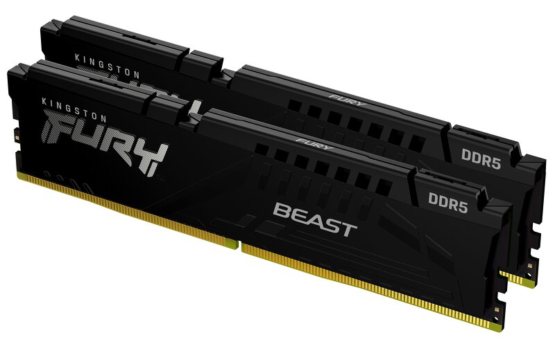 Kingston Fury Beast Black 32GB (2x16GB) / 5200MHz / DDR5 / CL40 / KF552C36BBEK2-32