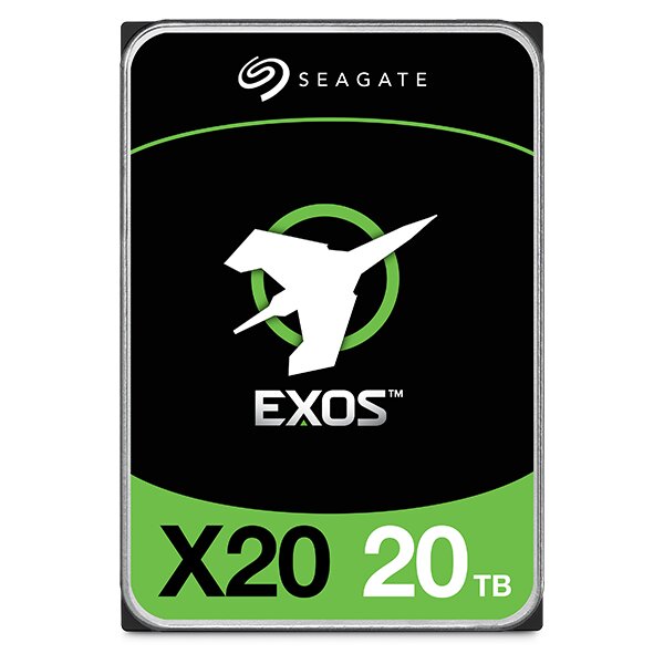 Läs mer om Seagate Exos X20 20TB / 256MB / 7200 RPM / ST20000NM007D