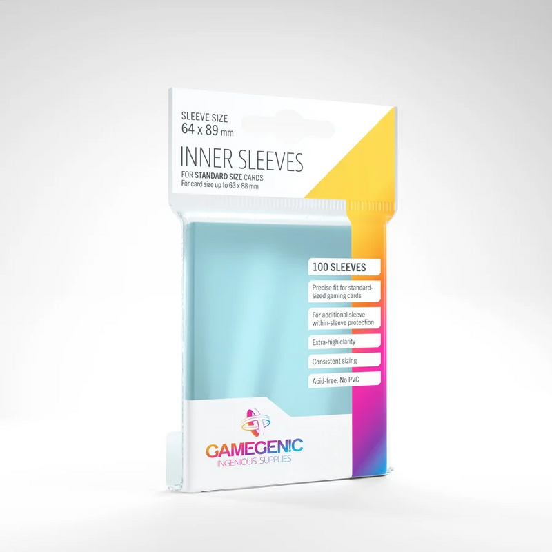 Product Image for Gamegenic Standard Inner Sleeves 64x89 mm (100 st)