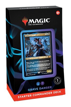 Magic the Gathering: Starter Commander Decks 2022 - Grave Danger (Blue-Black)