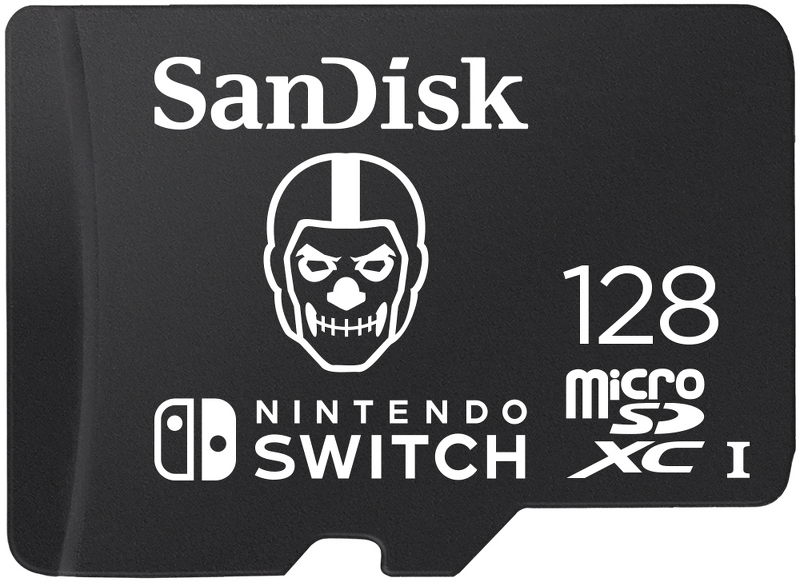 Product Image for SanDisk Nintendo Switch - 128GB Fortnite Edition / MicroSDXC / Class 10 / UHS-1 / 100MB/s