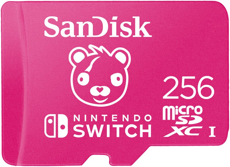 SanDisk Nintendo Switch – 256GB Fortnite Edition / MicroSDXC / Class 10 / UHS-1 / 100MB/s