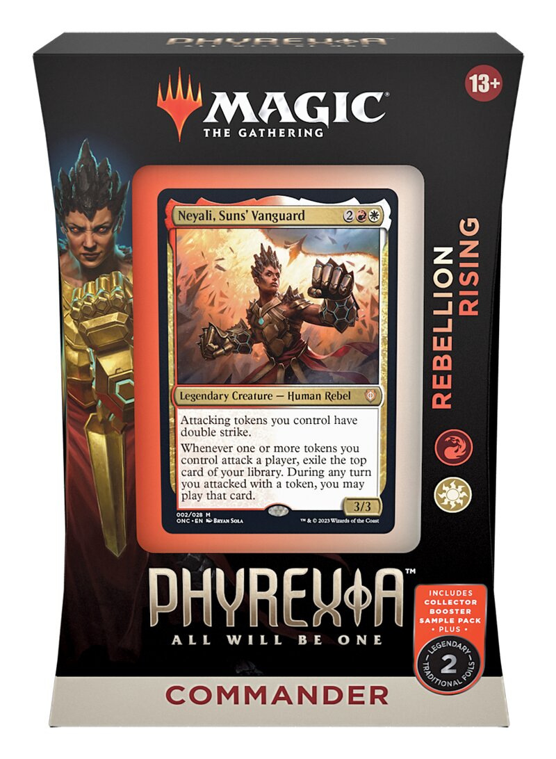 Magic the Gathering: Phyrexia All Will Be One Commander Deck Rebellion Rising