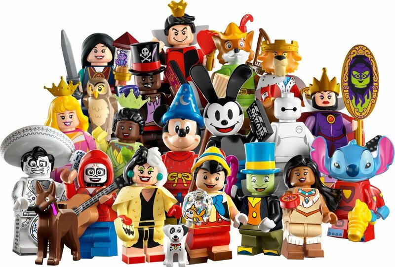 LEGO Minifigurer Disney 100 Years - 71038 (36 st)