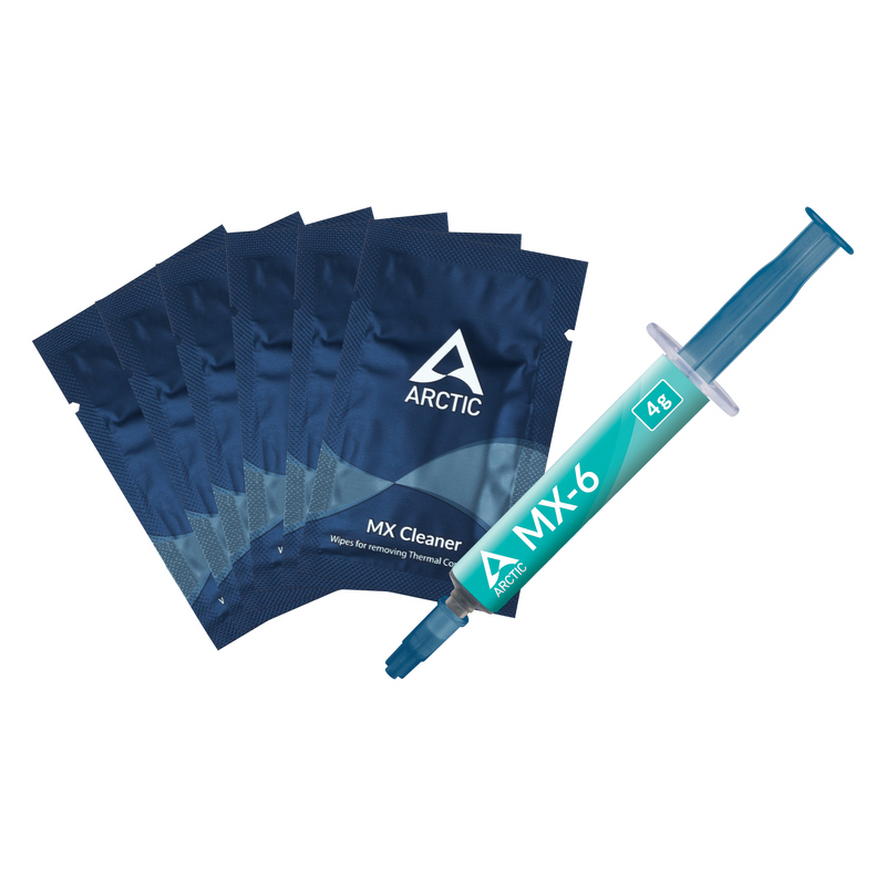 Product Image for Arctic MX-6 (4g) with 6pcs MX Cleaner
