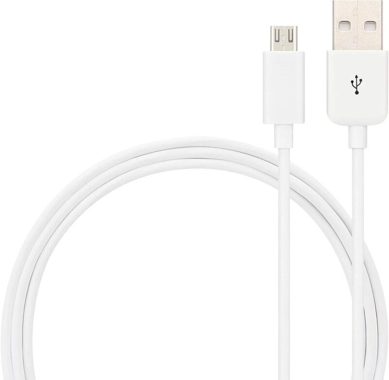Andersson Micro-USB Kabel 2m 2.4A – Vit